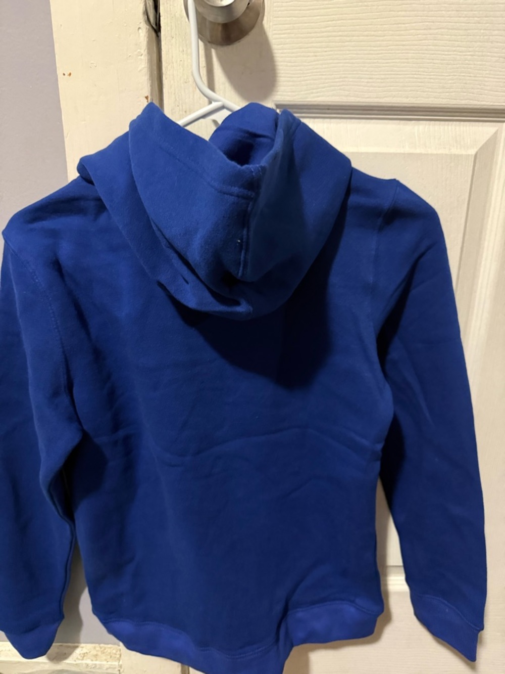 Genuine Merchandise Blue Hoodie with Red Chicago Applique